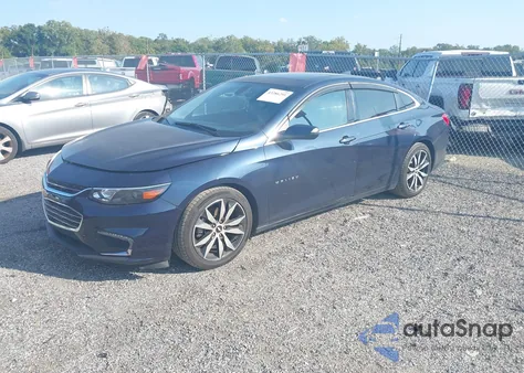 2017 Chevrolet Malibu 1Lt из США, поврежденный, VIN 1G1ZE5ST0HF134411